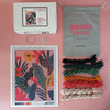 Arte59 Kit de 30x40 cm Kit pájaros ilustrados rosa 30x40 cm