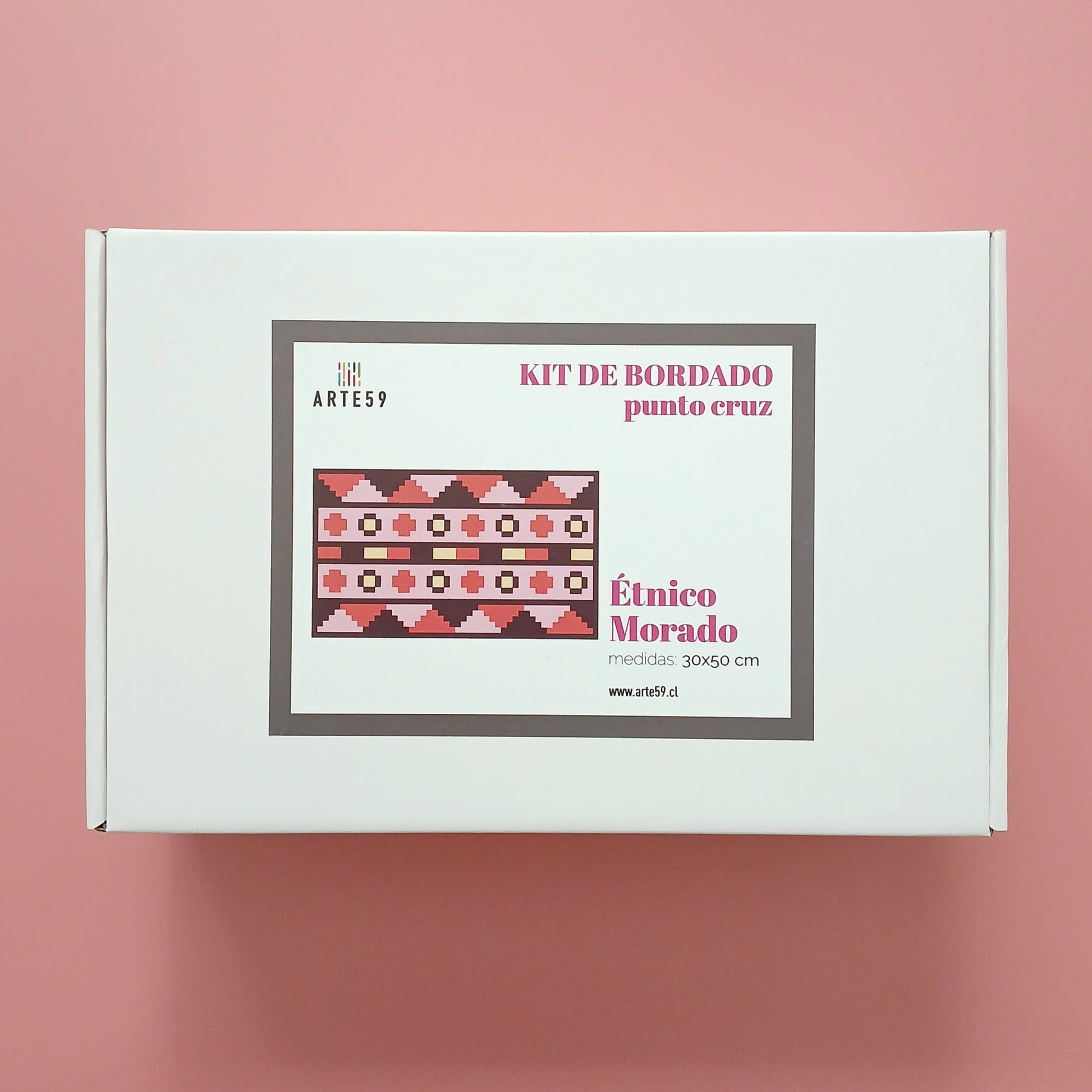 Arte59 Kit de 30x50 cm Kit 30x50 cm étnico morado