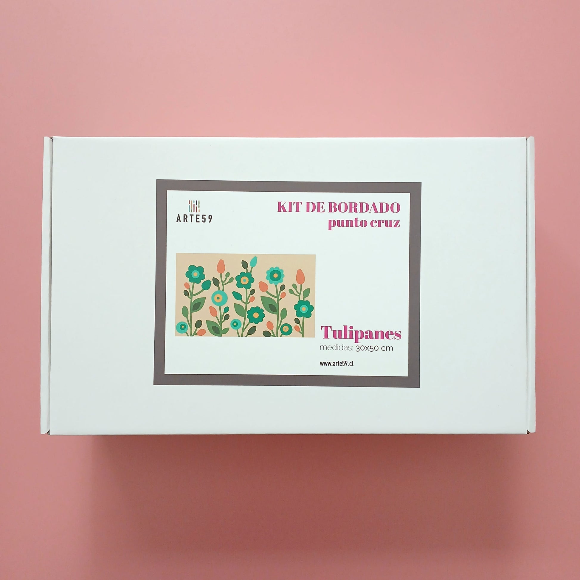 Arte59 Kit de 30x50 cm Kit 30x50 cm tulipanes
