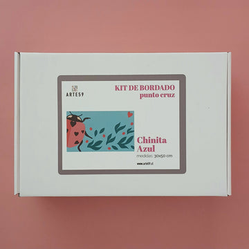 Arte59 Kit de 30x50 cm Kit chinita azul 30x50 cm