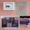 Arte59 Kit de 30x50 cm Kit colonia felina azul 30x50 cm