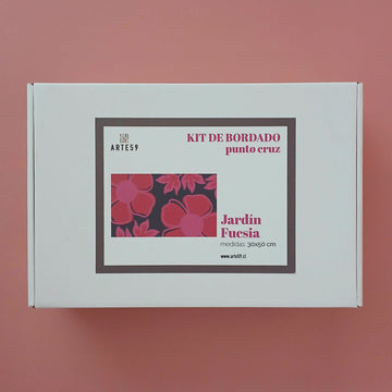 Arte59 Kit de 30x50 cm Kit jardín fucsia 30x50 cm