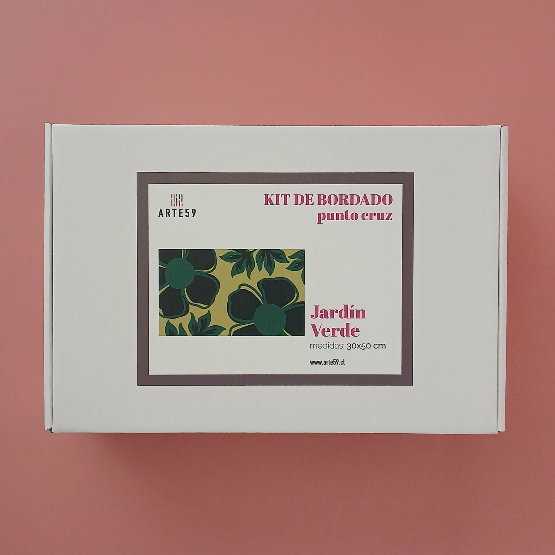 Arte59 Kit de 30x50 cm Kit jardín verde 30x50 cm