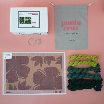 Arte59 Kit de 30x50 cm Kit jardín verde 30x50 cm