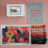 Arte59 Kit de 30x50 cm Kit pájaros ilustrados rosa 30x50 cm