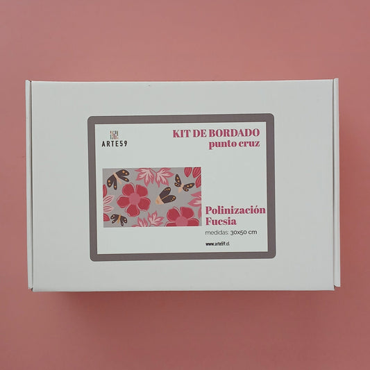 Arte59 Kit de 30x50 cm Kit polinización fucsia 30x50 cm