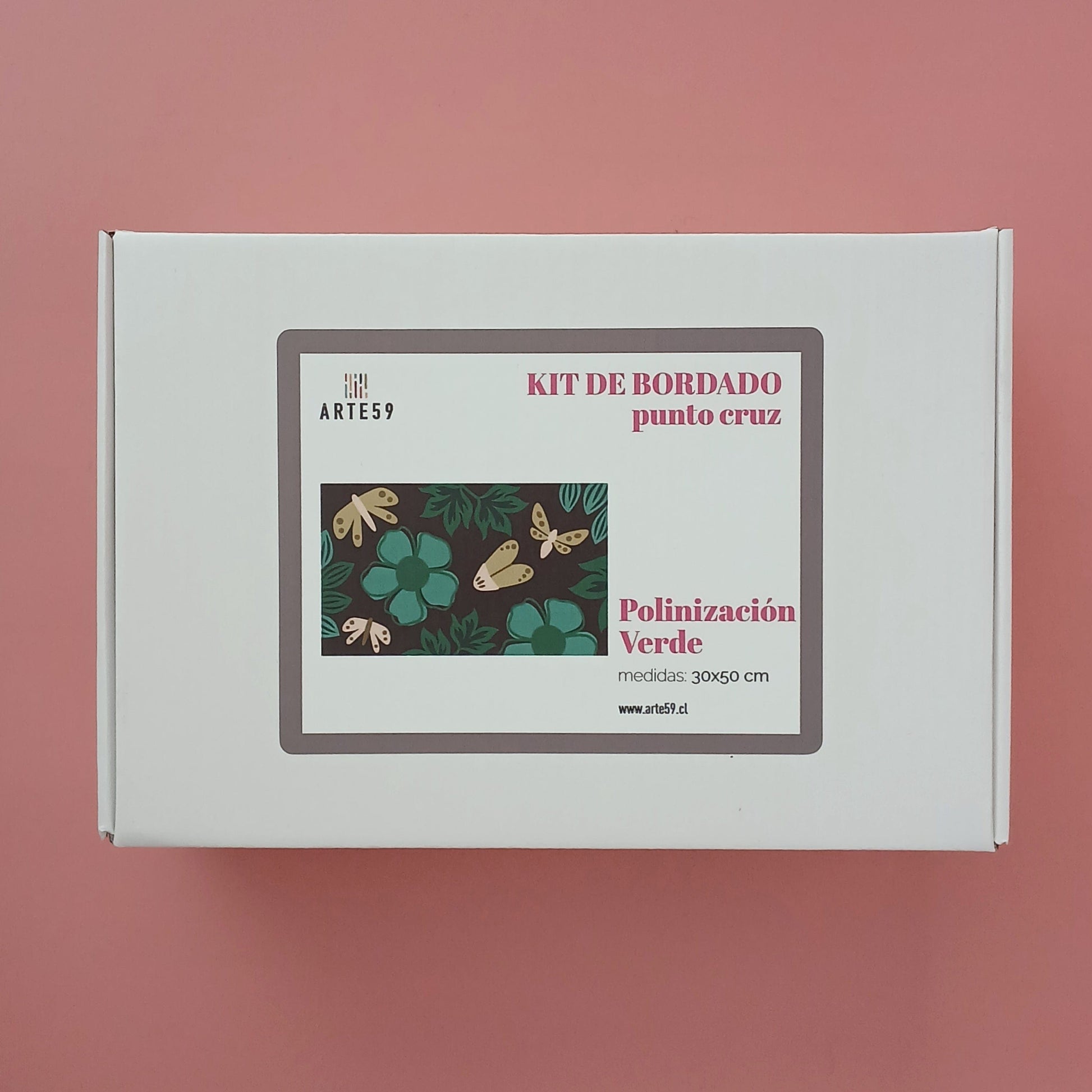 Arte59 Kit de 30x50 cm Kit polinización verde 30x50 cm