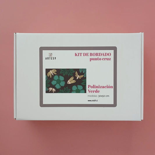 Arte59 Kit de 30x50 cm Kit polinización verde 30x50 cm