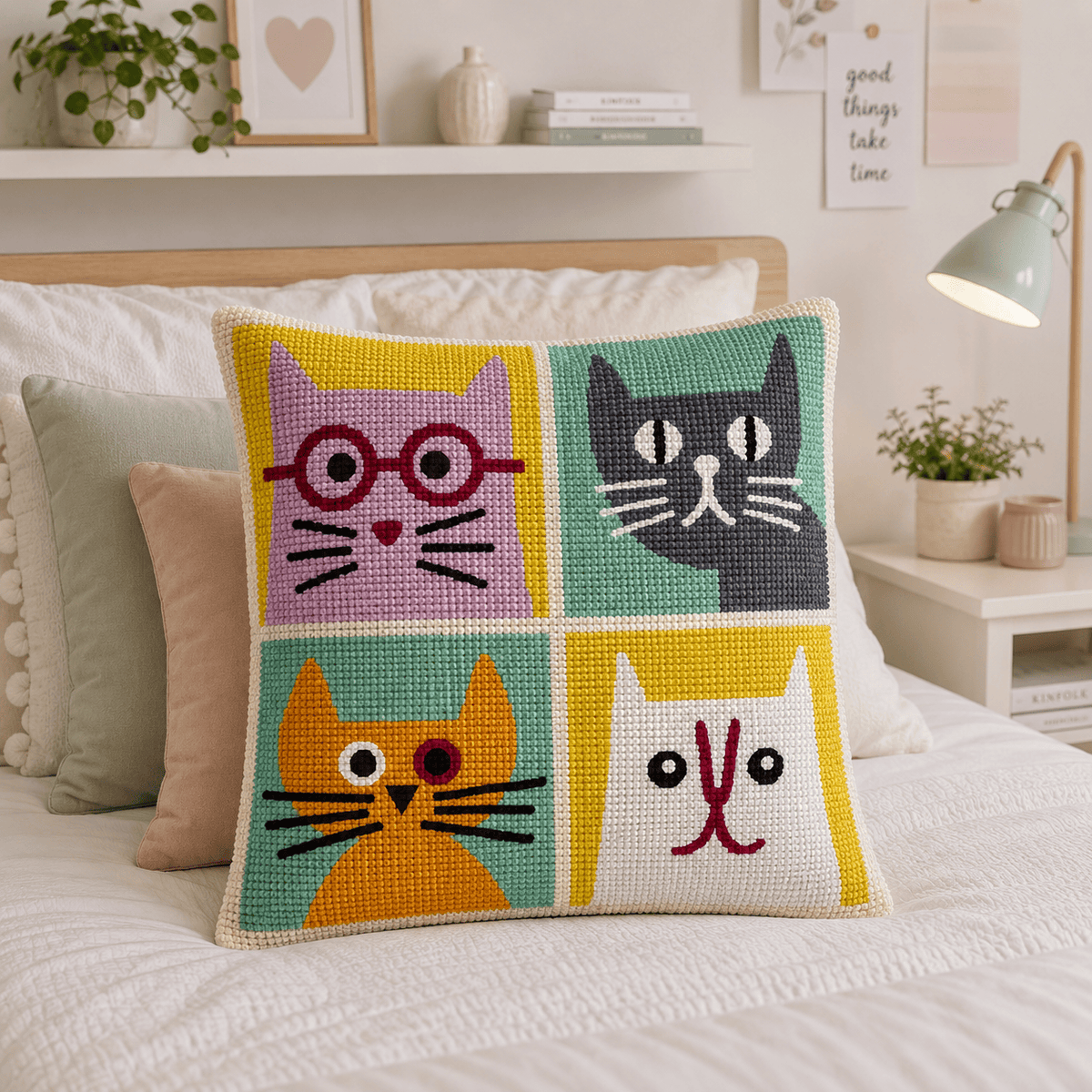 Arte59 Kit de 40x40 cm Kit 40x40 cm colonia felina