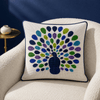 Arte59 Kit de 40x40 cm Kit 40x40 cm pavo real azul