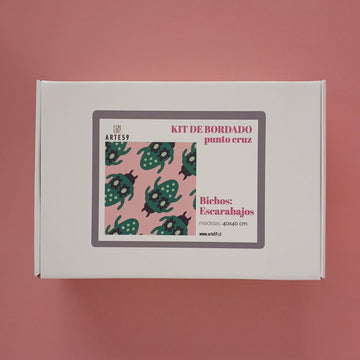 Arte59 Kit de 40x40 cm Kit bichos: escarabajos 40x40