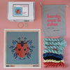 Arte59 Kit de 40x40 cm Kit chinita azul 40x40