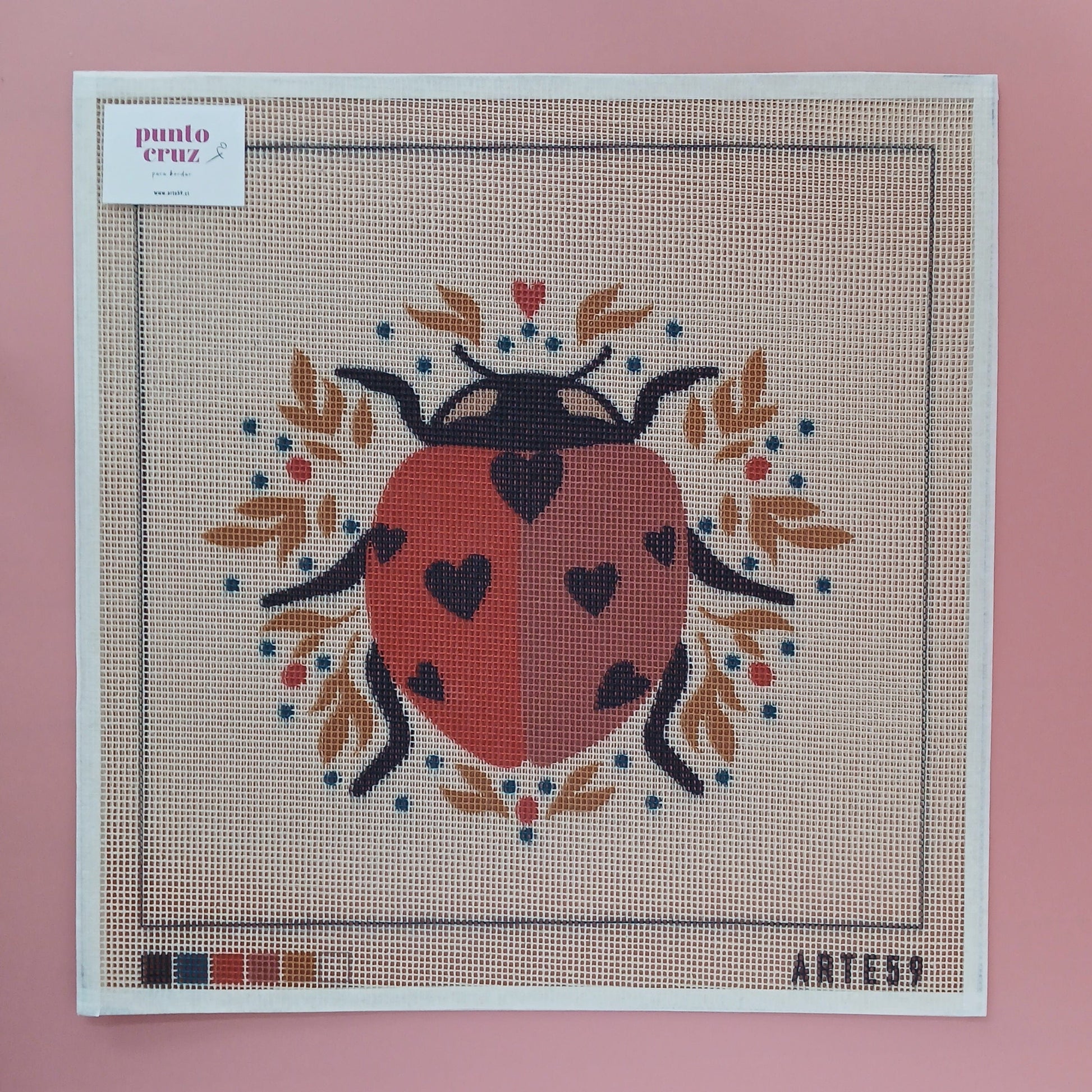 Arte59 Kit de 40x40 cm Kit chinita blanca 40x40