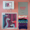 Arte59 Kit de 40x40 cm Kit flamenco morado 40x40