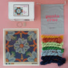 Arte59 Kit de 40x40 cm Kit flor central azul 40x40 cm