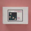Arte59 Kit de 40x40 cm Kit flores negras 40x40