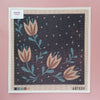 Arte59 Kit de 40x40 cm Kit flores negras 40x40