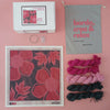 Arte59 Kit de 40x40 cm Kit jardín fucsia 40x40