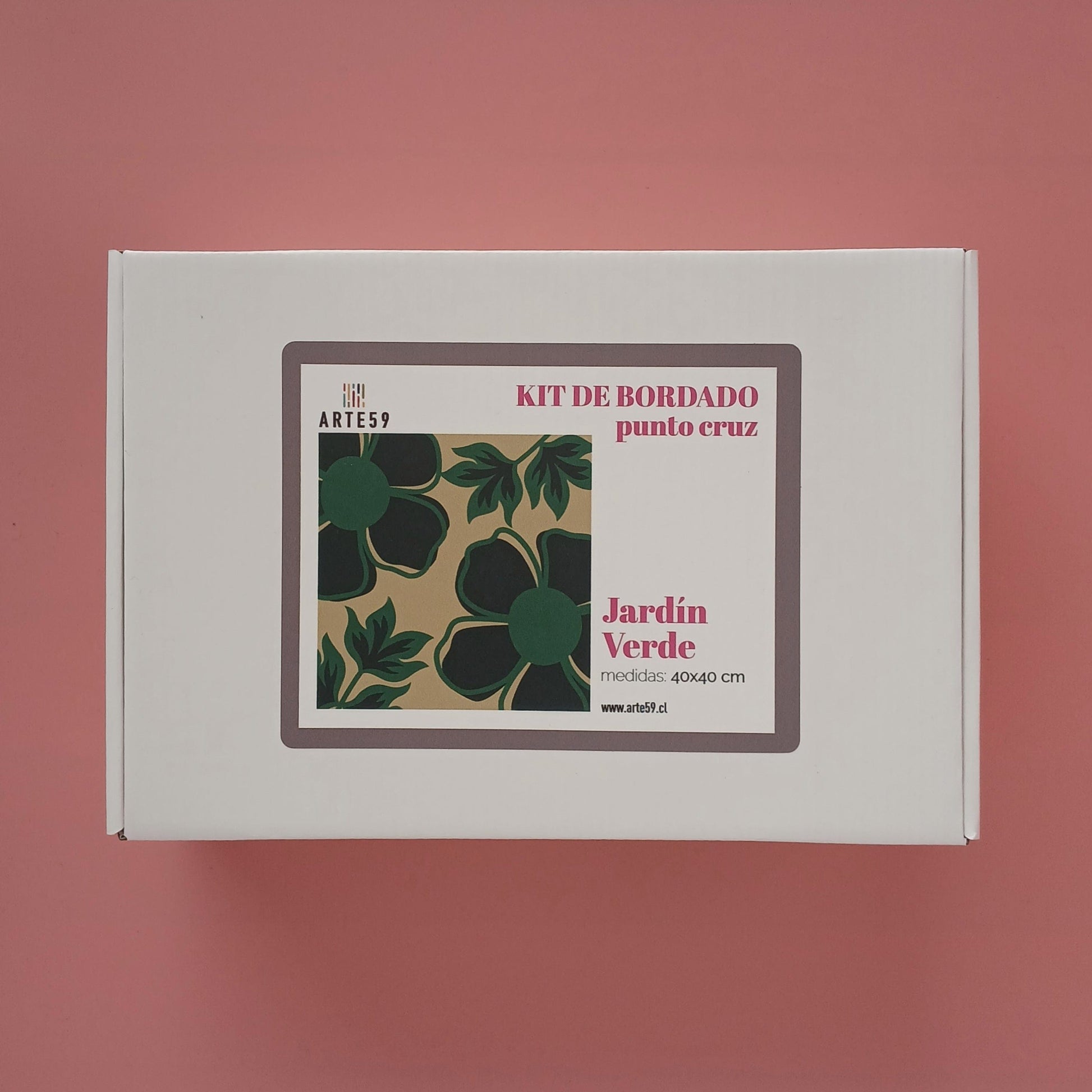 Arte59 Kit de 40x40 cm Kit jardín verde 40x40