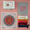 Arte59 Kit de 40x40 cm Kit mandala gotas rosa 40x40