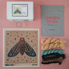 Arte59 Kit de 40x40 cm Kit polilla turquesa 40x40