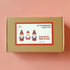 Arte59 Kit de bordado: Colección Navidad Kit Navidad: pascueros rojo y azul