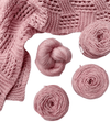 Arte59 kit rosado Kit tejido Shawl Margarita