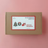 Arte59 Kits de bordado: Colección Navidad Kit Navidad: adornos navideños