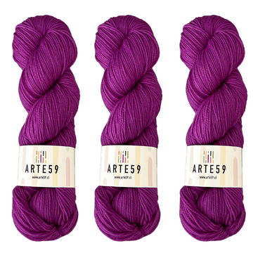 Arte59 Lila intenso 829 merino light sport