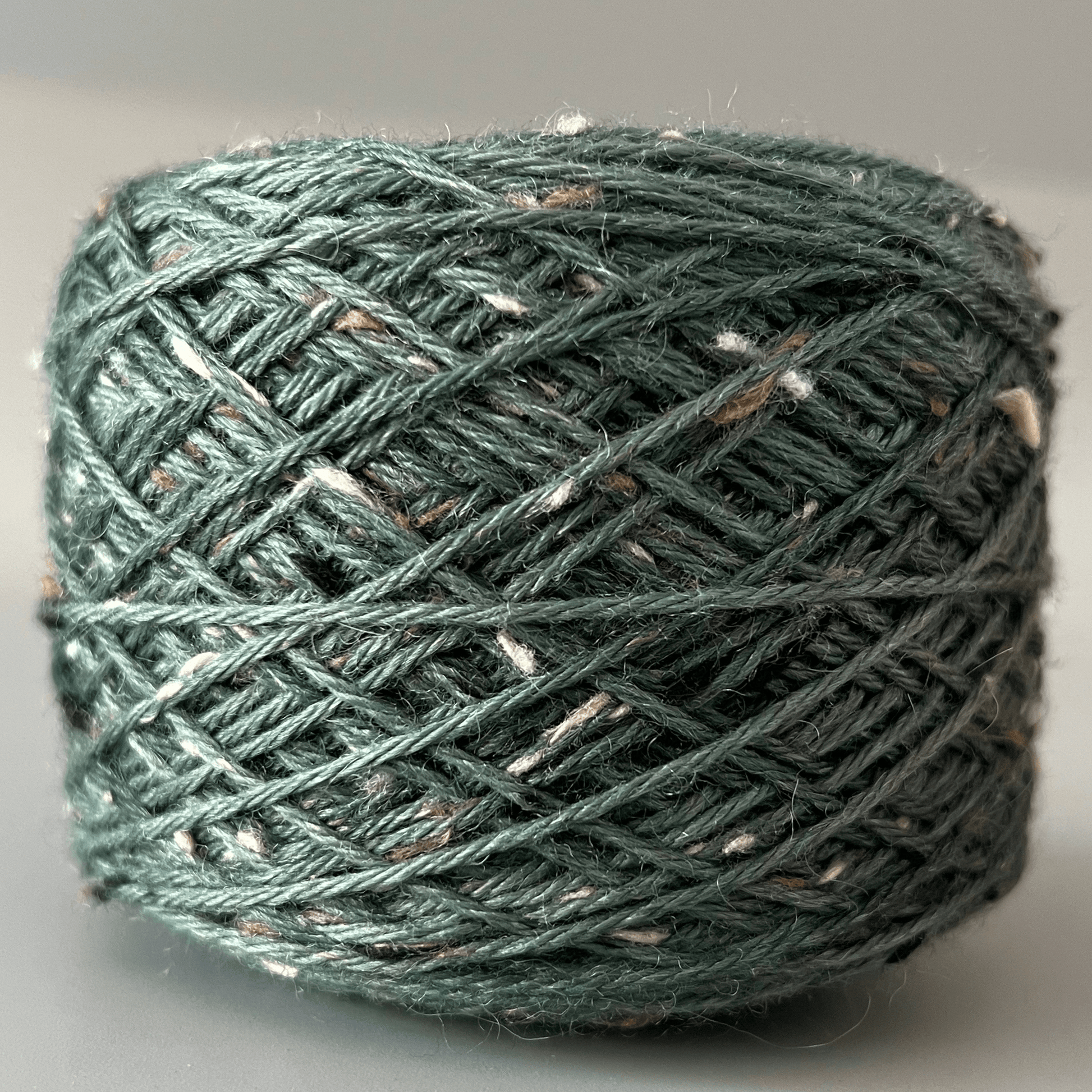 Arte59 Merino baby alpaca tweed verde botella 728