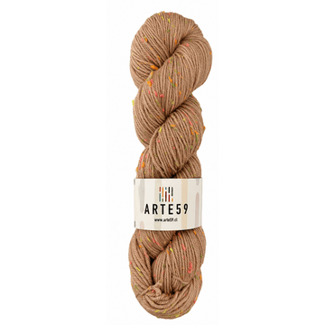 Arte59 Merino DK tweed flúor damasco pastel 106