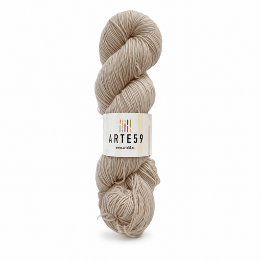 Arte59 Merino Fingering 19.5 Beige claro 784 (merino fingering)