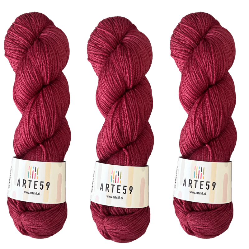 Arte59 Merino light sport Rosa viejo oscuro 824 merino light sport