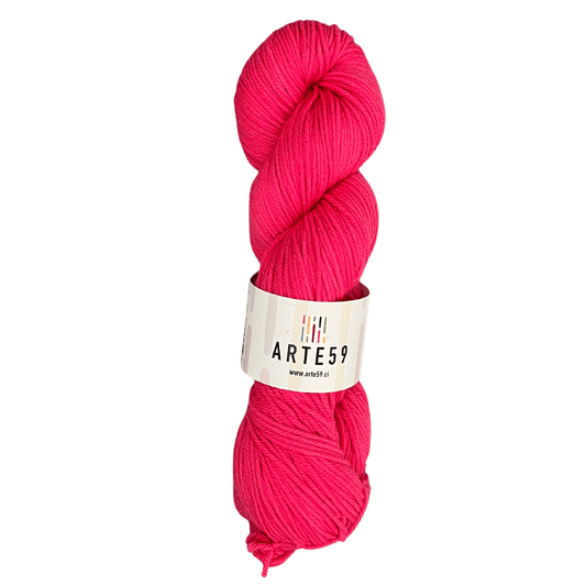 Arte59 Merino Sock Merino Sock Rojo Coral 801