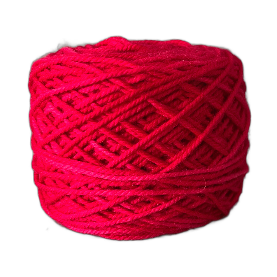 Merino Worsted rojo intenso 30X | Merino Superwash Worsted Arte59