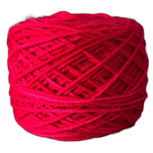 Merino Worsted rojo intenso 30X | Merino Superwash Worsted Arte59