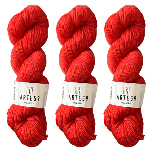Arte59 Naranjo Petit Knit 831 merino light sport
