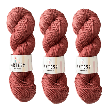 Arte59 Naranjo terroso 944 merino light sport