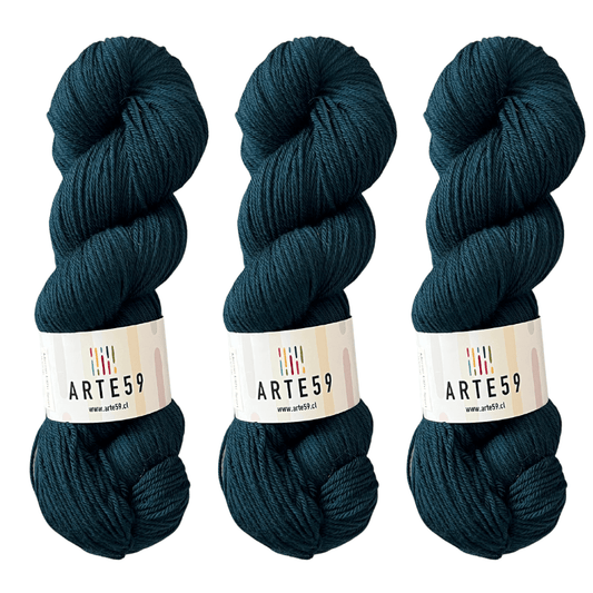 Arte59 Petróleo oscuro 936 merino light sport
