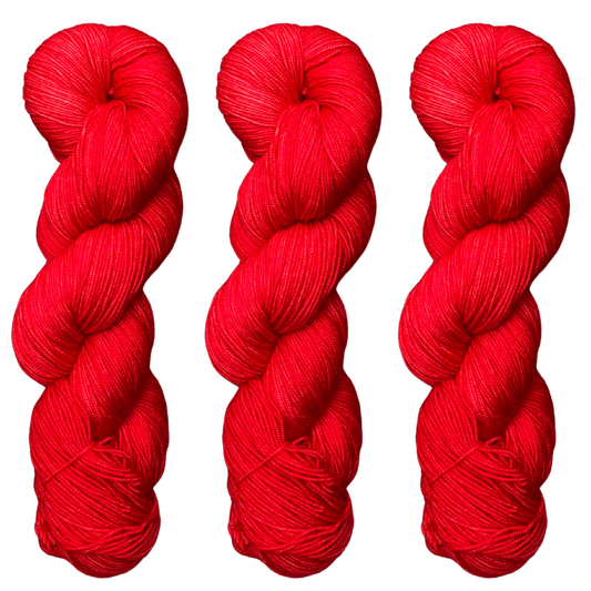 Arte59 Rojo neón 434X (merino fingering)