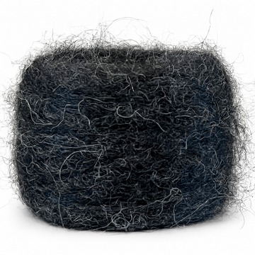 Baby alpaca brushed gris marengo oscuro ZE04 sobre fondo blanco