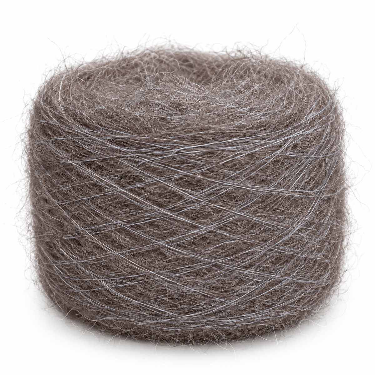 Baby alpaca brushed café ZL78 con fondo blanco
