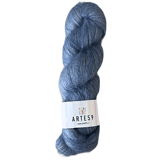 El Madejero Kid Mohair con seda Kid mohair azul claro 0190