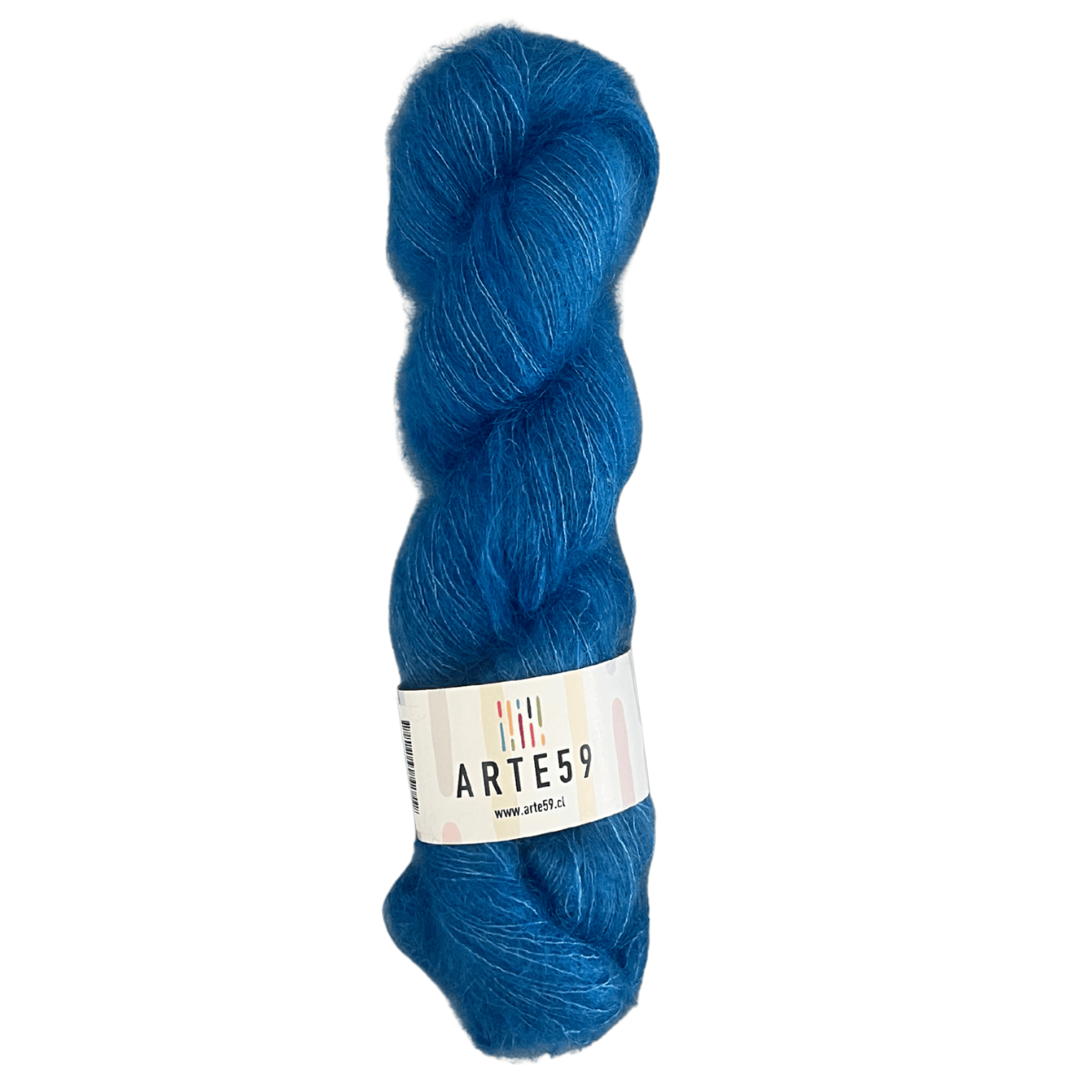 El Madejero Kid Mohair con seda Kid mohair azul luminoso y enérgico 903