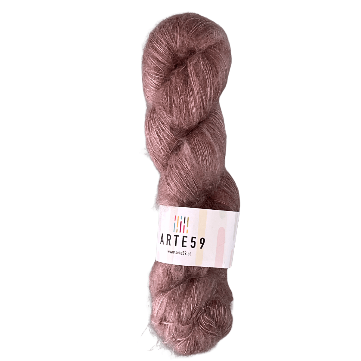 El Madejero Kid Mohair con seda Kid mohair café uva 776