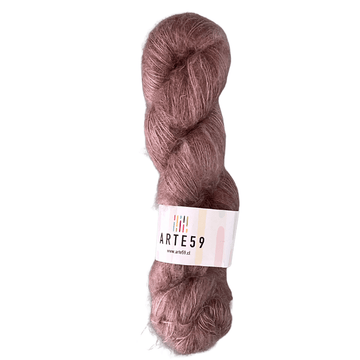 El Madejero Kid Mohair con seda Kid mohair café uva 776