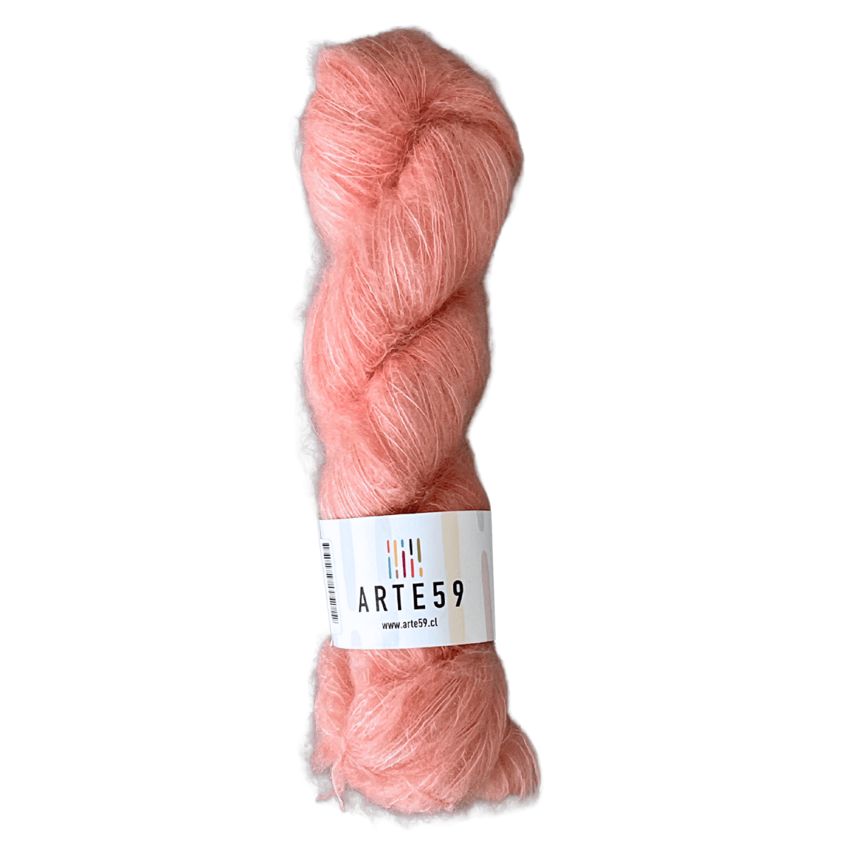 El Madejero Kid Mohair con seda Kid mohair coral cálido 5770
