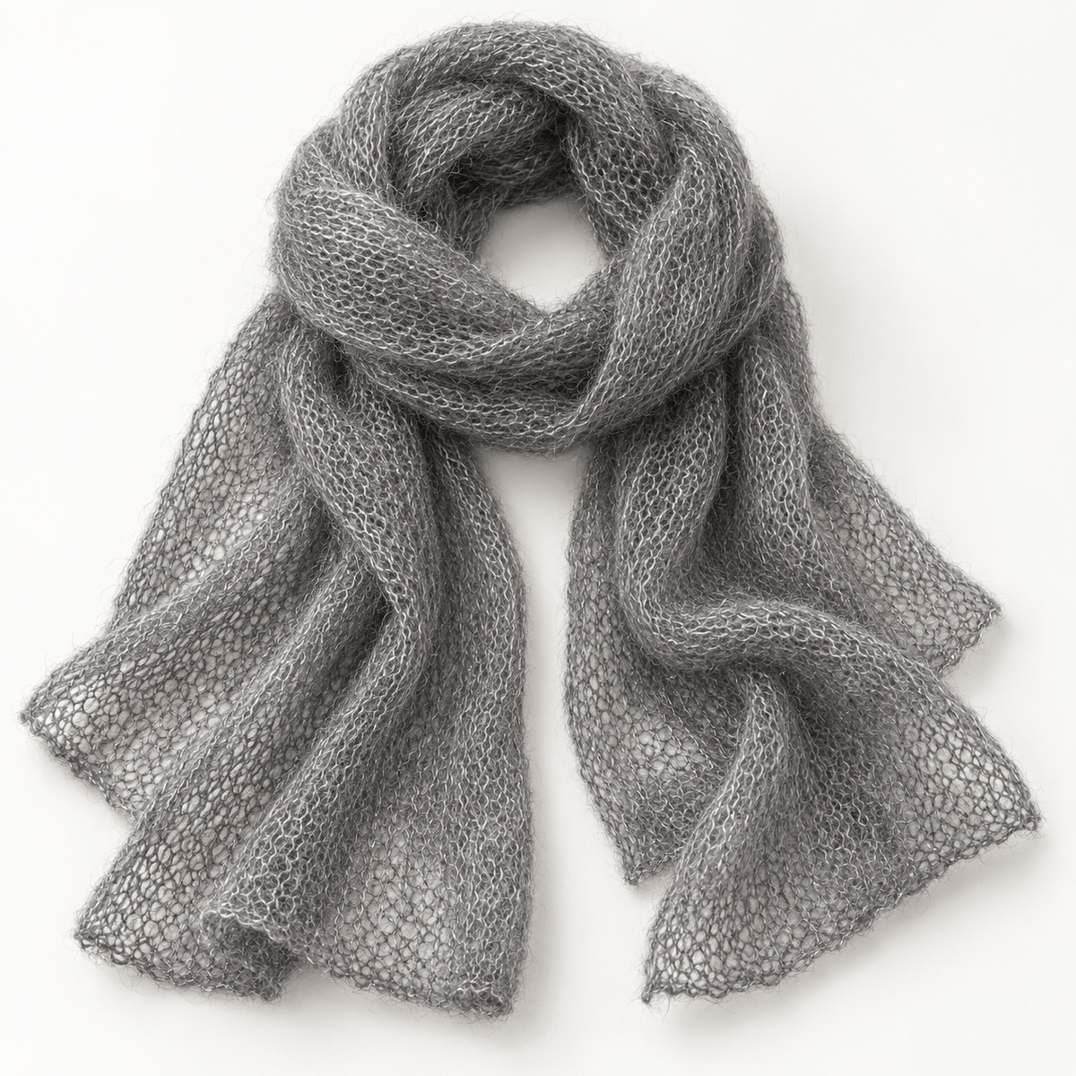 El Madejero Kid Mohair con seda Kid mohair gris 137-1