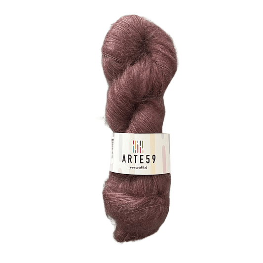 El Madejero Kid Mohair con seda Kid mohair Humo Cafesoso 926