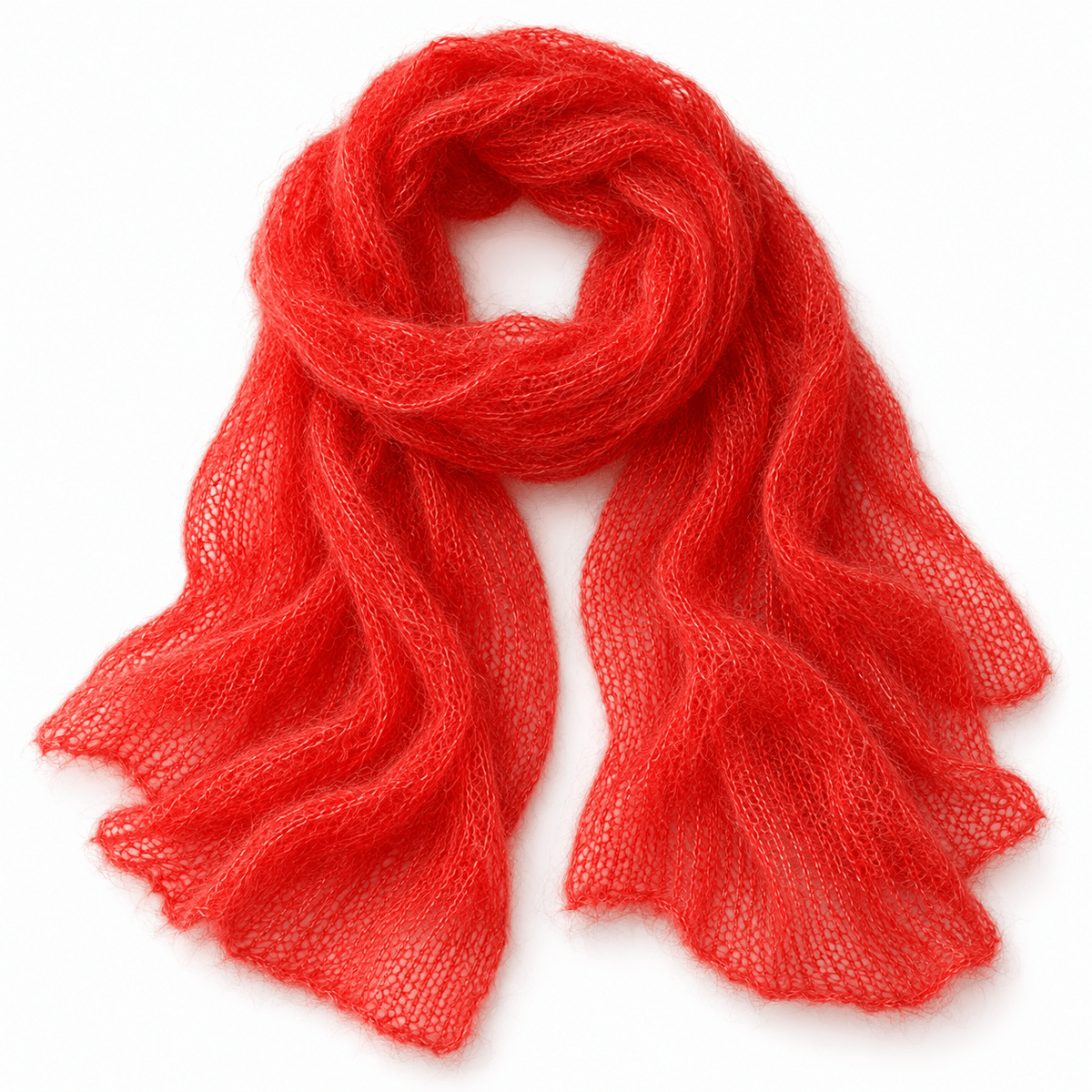 El Madejero Kid Mohair con seda Kid mohair naranjo salmonado 831